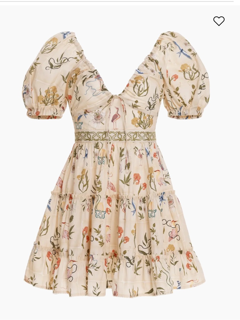 Agua by Agua Bendita Manzanilla Paraiso Botanical Mini Dress
